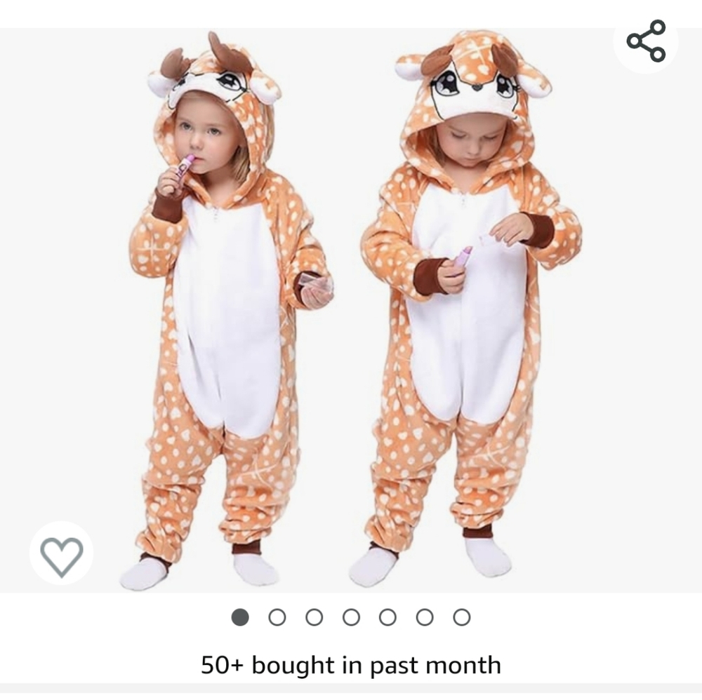 Toddler Deer Costume